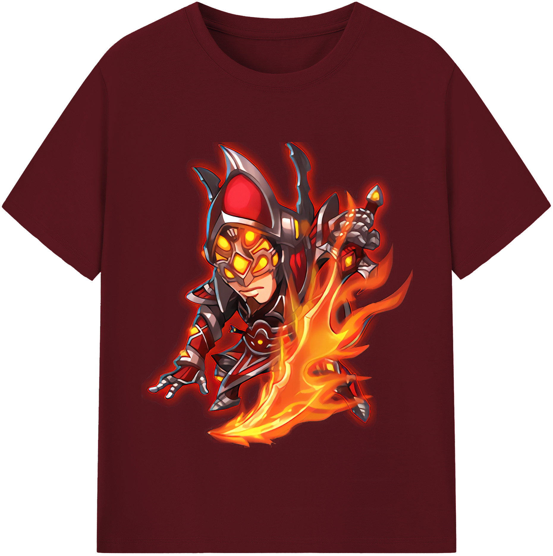 （画像用） リーグ・オブ・レジェンド League of Legends LOL 綿100％半袖Tシャツ（フロントプリント）